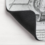 彼の冬の衣服の古いインドの人 マウスパッド (コーナー)