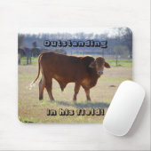彼の分野のマウスパッドのBull Oustanding マウスパッド (マウス)
