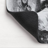 彼の刑務所の鉄のマスクの人 マウスパッド (コーナー)