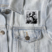 彼の刑務所の鉄のマスクの人 缶バッジ (インサイチュ)