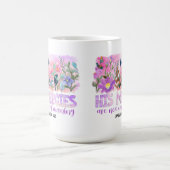 彼の利益は新しいキリスト教の聖書の春の花だ コーヒーマグカップ (中央)