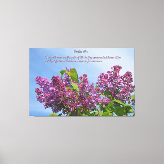 彼の前で キャンバスプリント (正面)