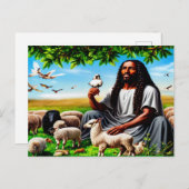 彼の前のはがきに ポストカード (正面/裏面)