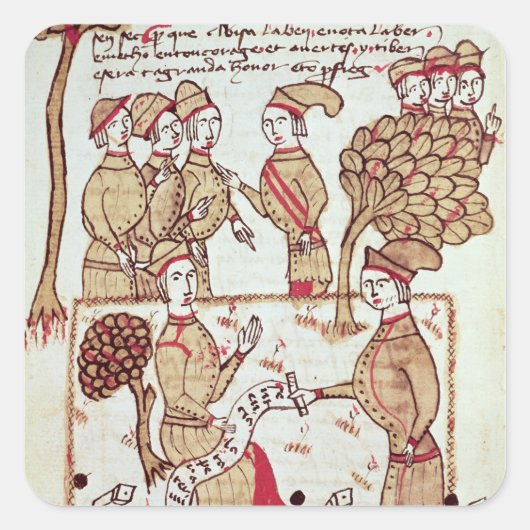 彼の労働者を持つ検査官 スクエアシール (正面)