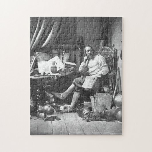 彼の勉強のドン・キホーテ ジグソーパズル (縦)