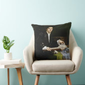 彼の勉強の紳士のポートレート、1528-30年(油 クッション (椅子)