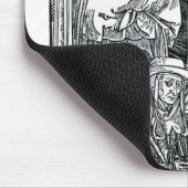 彼の勉強のSt Jerome マウスパッド (コーナー)