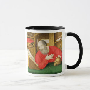 彼の勉強のSt Jerome、1650年(bodycolourおよびw/c マグカップ