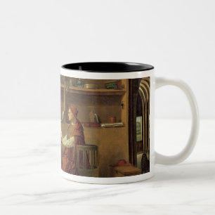 彼の勉強のSt Jerome、c.1475 2 ツートーンマグカップ