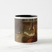 彼の勉強のSt Jerome、c.1475 2 ツートーンマグカップ (中央)