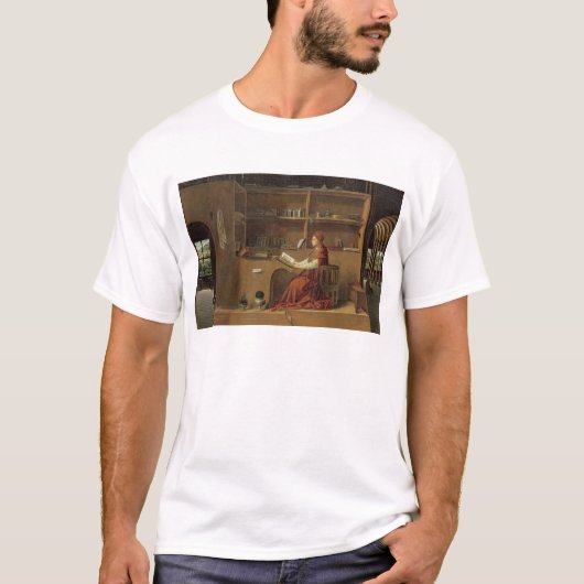 彼の勉強のSt Jerome、c.1475 2 Tシャツ (正面)