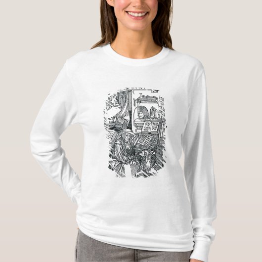 彼の勉強のSt Jerome Tシャツ (正面)