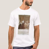 彼の反対を示しているベンジャミン・フランクリン Tシャツ (正面)