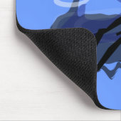 彼の反射のワタリガラスの飲料水 マウスパッド (コーナー)