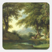 彼の反射を賞賛するスイセン スクエアシール (正面)