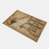 彼の古いギタリストと人生の旋律 ドアマット (アングル)