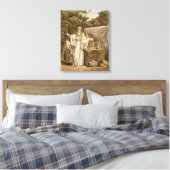 彼の司法上の習慣の中の薬で、Rによって刻まれた キャンバスプリント (インサイチュ (寝室))