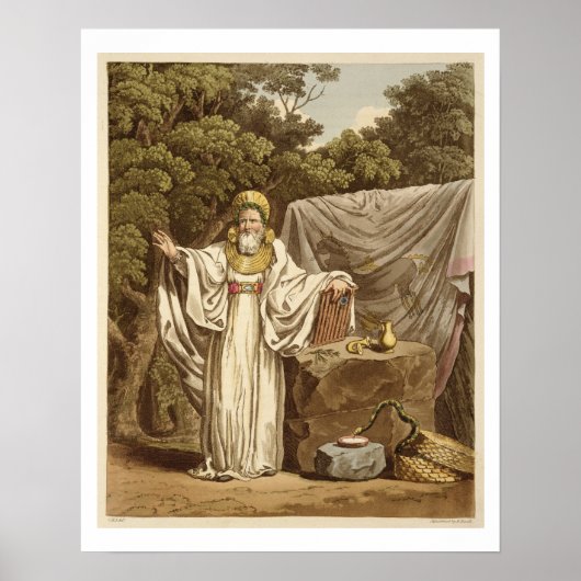 彼の司法上の習慣の中の薬で、Rによって刻まれた ポスター (正面)