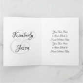 彼の名前と彼女の名前のスクリプト、ブラック＆グレー カード (内部)