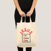 彼の名前のみ – Tote Bag トートバッグ (正面(商品))