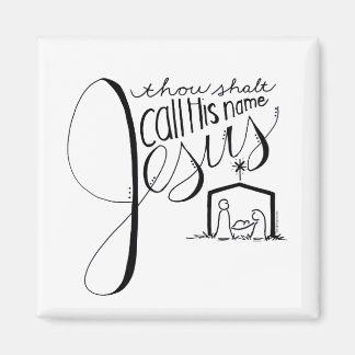 彼の名前をイエスと呼ぶ マグネット