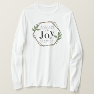 彼の喜びの長袖シャツ Tシャツ