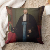 彼の図書館の弁護士のポートレート、1852年(油 クッション (ブランケット)