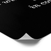 彼の夢の方向 – ソロー引用文 – アートプリント ポスター (角)