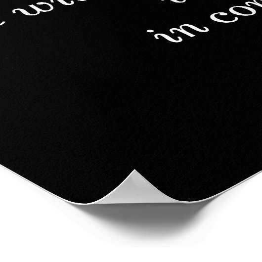 彼の夢の方向 – ソロー引用文 – アートプリント ポスター (角)