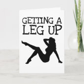 彼の夫のための汚い誕生日カード カード (正面)