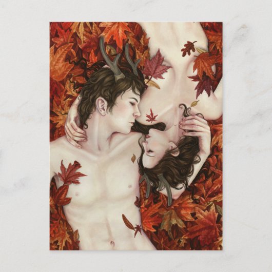 彼の女神彼女の神 ポストカード (正面)