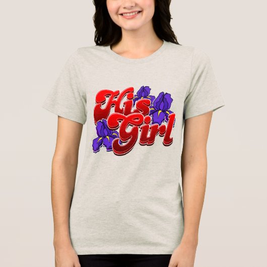 彼の女 トライブレンドＴシャツ (正面)