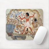 彼の妻が付いている沼地のNebamunの狩り マウスパッド (マウス)
