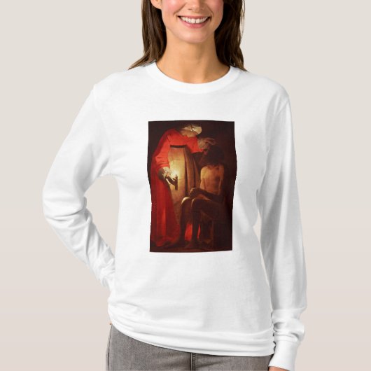 彼の妻が欺く仕事 Tシャツ (正面)