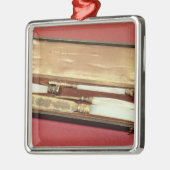 彼の妻に与えられるセットを書きますEveline Hanska メタルオーナメント (左)