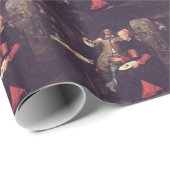 彼の妻を持つ芸術家のガブリエルのMetsuポートレート ラッピングペーパー (ロールコーナー)