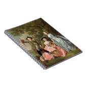 彼の妻、マルグレットおよび彼のSisのジョージロジャース ノートブック (右側)