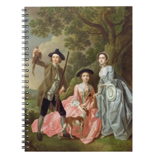 彼の妻、マルグレットおよび彼のSisのジョージロジャース ノートブック (正面)