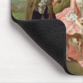 彼の妻、マルグレットおよび彼のSisのジョージロジャース マウスパッド (コーナー)