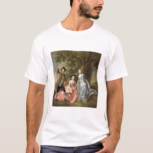 彼の妻、マルグレットおよび彼のSisのジョージロジャース Tシャツ (正面)