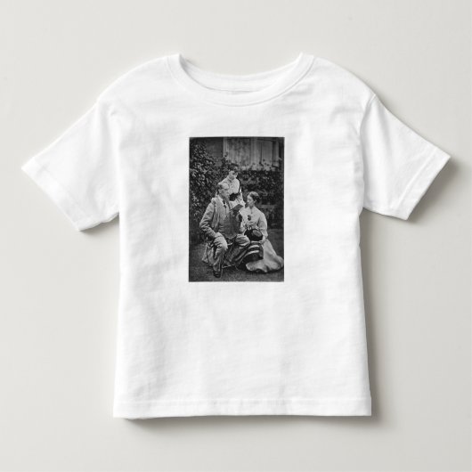 彼の娘の2のチャールズ・ディケンズ トドラーTシャツ (正面)