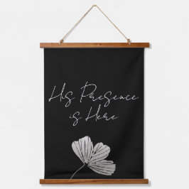 彼の存在はここにある植物聖書絵巻 吊り下げ型タペストリー