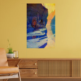 彼の孤独のインディアンNCワイエス1907ポスター ポスター