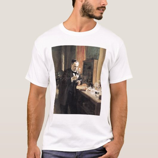 彼の実験室のルイ・パスツール、1885年 Tシャツ (正面)