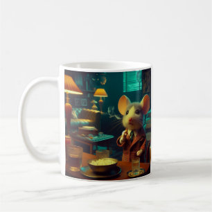 彼の家のネズミ コーヒーマグカップ