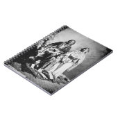 彼の家族を持つアパッシュ主なAntonioマリア、1897年( ノートブック (左側)