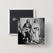 彼の家族を持つアパッシュ主なAntonioマリア、1897年( 缶バッジ (正面&裏面)