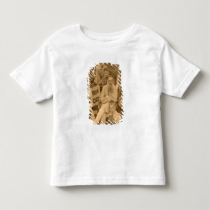 彼の家族を持つ作家レフ・トルストイ トドラーTシャツ