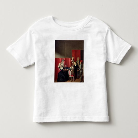 彼の家族、1793年7月3日から取られるDauphin トドラーTシャツ (正面)