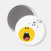 彼の小さなハートを歌う マグネット (正面/裏面)